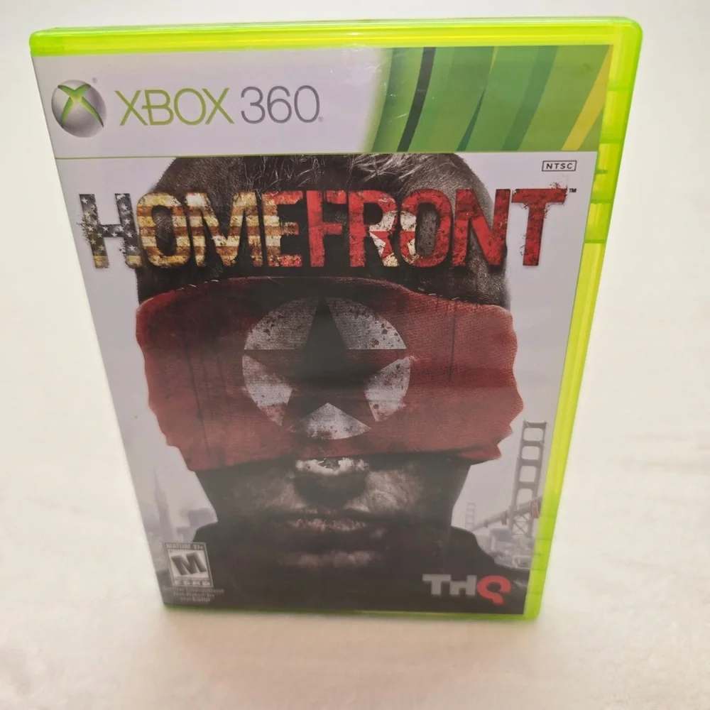 HQ Homefront Xbox 360‎ Game - Red and Black Design
